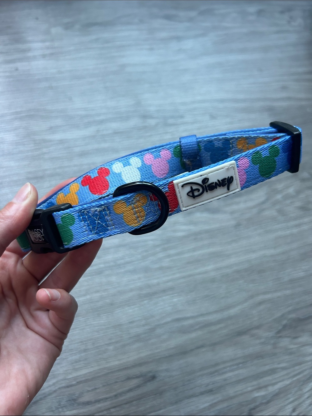 Disney x Sassy Woof Mickey Mouse Party Dog Collar
